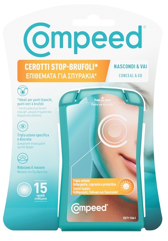 Compeed Neri Cerotti Spot Cerotti Per Brufoli 15Pcs - Immagine 6