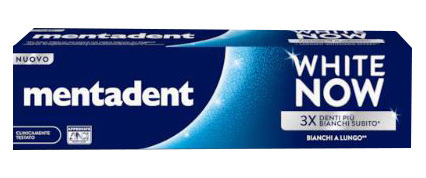 Mentadent Bianco/Bianchi Dentifricio White Now Original Sbiancante - Immagine 3
