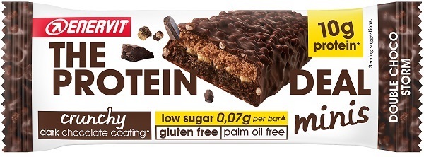 ENERVIT The Protein Deal - Barretta Double Choco Storm 33 G - Immagine 7