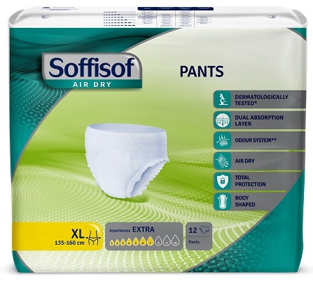 Soffisof Pants Extra Pannoloni A Mutandina 12 St - Immagine 5