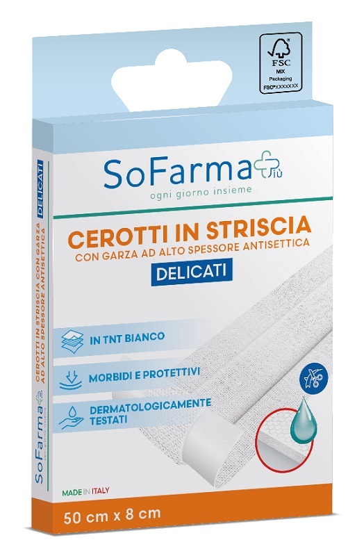 So.farma.morra Cerotto Delicato Sofarmapiu' Striscia 50X8 Cm - Immagine 5