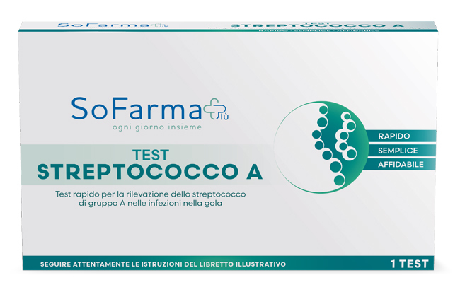 Sofarmapiu' Test Rapido Streptococco Tampone Orale - Immagine 3