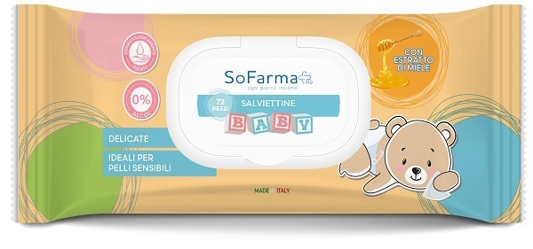 SF+ SALVIETTINE MIELE BABY 72PZ - Immagine 2