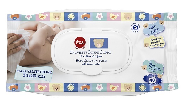 Trudi Baby Care Salviettine Igiene Corpo 40 Pezzi - Immagine 4
