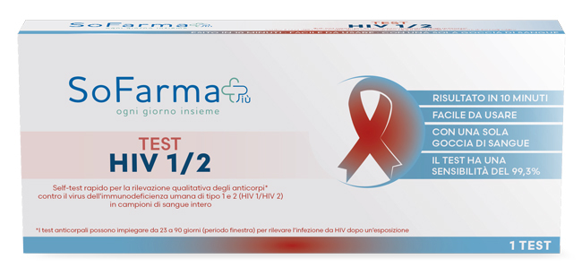 Sofarma Test Autodiagnostico Hiv 1/2 Per Rilevazione Anticorpi Formato Completo - Immagine 8