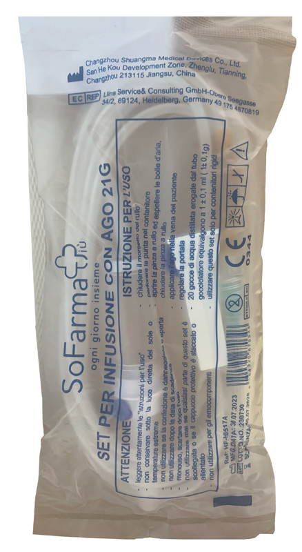 Sofarmapiu' Deflussore Con Ago Gauge 21 1 Pz Altro - Immagine 3