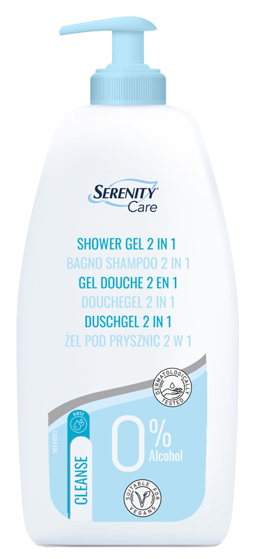 Serenity Care Bagno Shampoo 2 In 1 500 Ml - Immagine 4