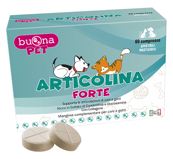 Buona Pet Articolina Forte 60 compresse - mangime complementare per cani e gatti - Immagine 5