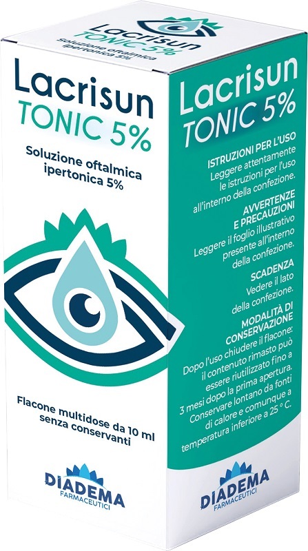 Diadema Farmaceutici Lacrisun Tonic 5% Soluzione Oftalmica Ipertonica, 10Ml - Immagine 7