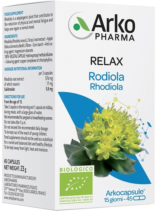 ARKOCPS RODIOLA BIO 45CPS - Immagine 3