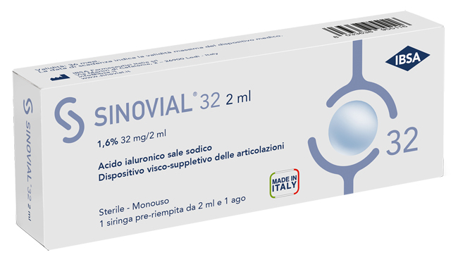 Sinovial Forte siringa pre-riempita con 1,6% di acido ialuronico 1 pezzo - Immagine 8