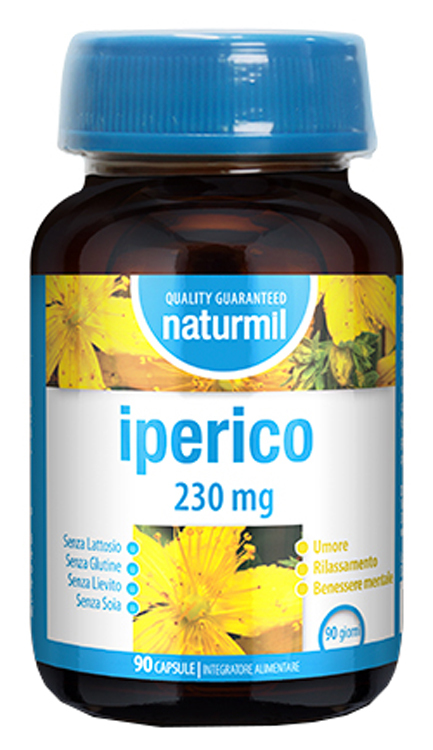 Naturmil Iperico Integratore Per Tono Dell'umore 90 Capsule - Immagine 5