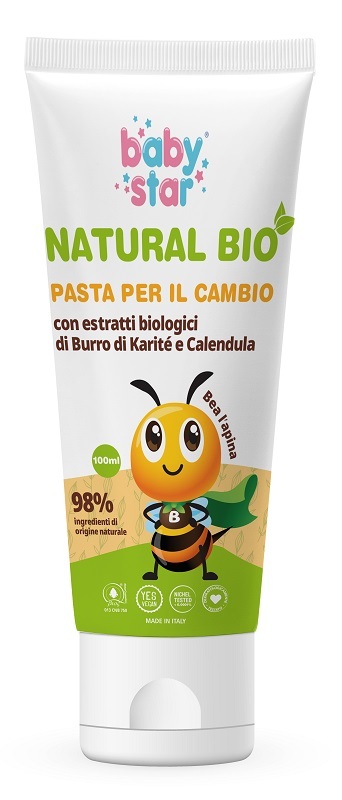 Babystar Pasta Cambio Protettiva Natural Bio Per Irritazioni 100Ml - Immagine 7