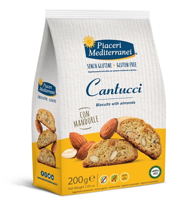 Eurospital Cantucci Piaceri Mediterranei Senza Glutine, 200G - Immagine 6