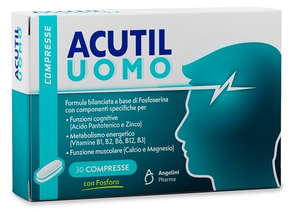 Acutil Uomo Integratore Alimentare 30 Compresse