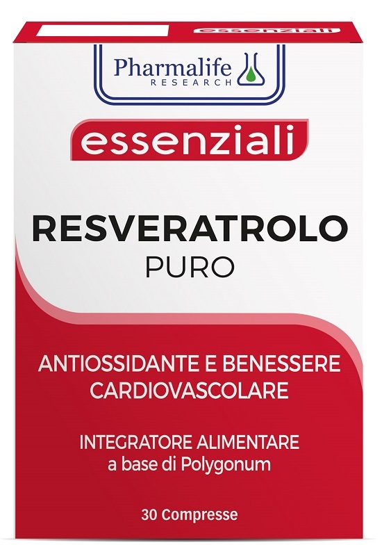 Pharmalife Research Resveratolo Puro Per Antiossidante E Supporto Cardiovascolare 30 Compresse - Immagine 3