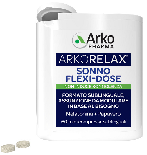 Arkopharma Arkorelax Arkorelax® Sonno Flexi-Dose 60 Mini Compresse 9 G Compresse Bambino - Immagine 3