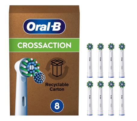 Procter & Gamble Srl Oralb Pw Refill Cross Act 8Pz - Immagine 4