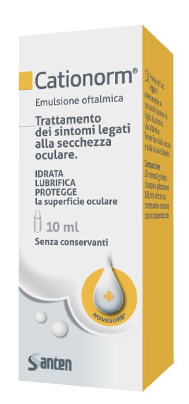 Medifarm Cationorm Multi Gocce Oculari Per Secchezza Degli Occhi, 10Ml - Immagine 4