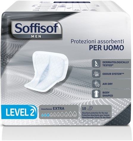 Soffisof Men Assorbenti Normal Level 2 10 Pezzi - - - Immagine 3