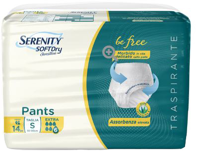 Serenity Pants Sd Sensitive Be Free Super Taglia S 14 Pezzi - Immagine 4