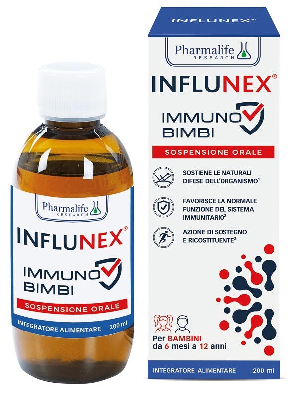 Pharmalife Research Rosa Influnex Immuno Bimbi 200 Ml - Immagine 4