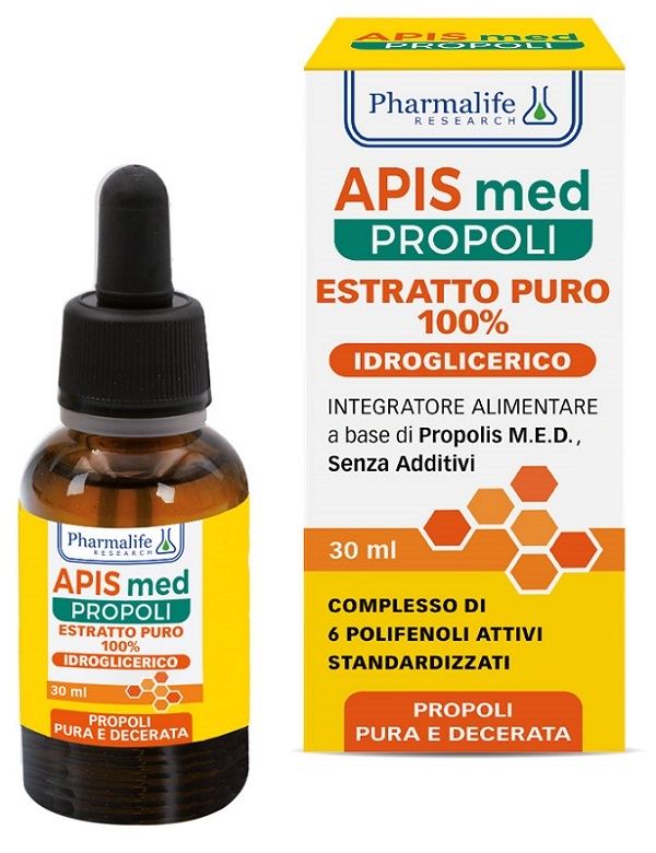 Apis Med Propoli Estratto Puro 100% Idroglicerico