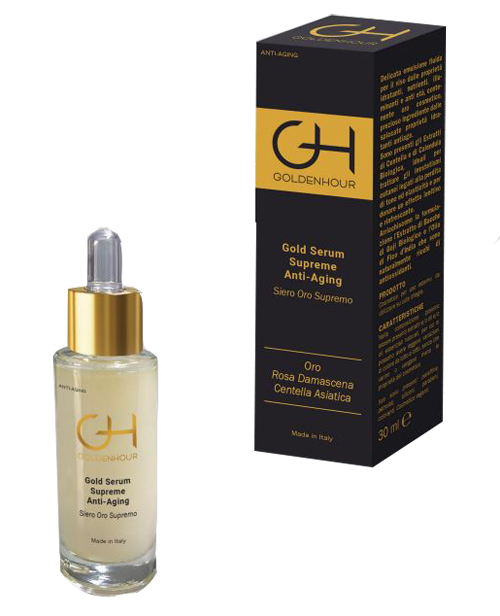 Aurum Srl Goldenhour Gold Serum Supreme Anti-Aging 30 Ml - Immagine 3