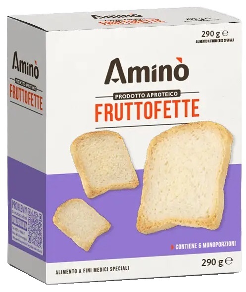 AMINO Fruttofette - Fette biscottate aproteiche 290 g - Immagine 6