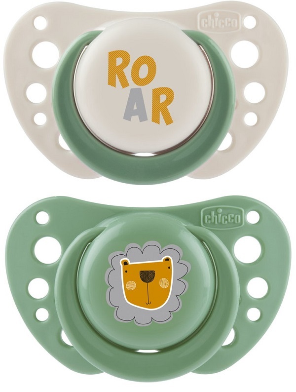 Chicco Verde Succhietti Air Silicone 2 6 Mesi 2 Pezzi - Immagine 5
