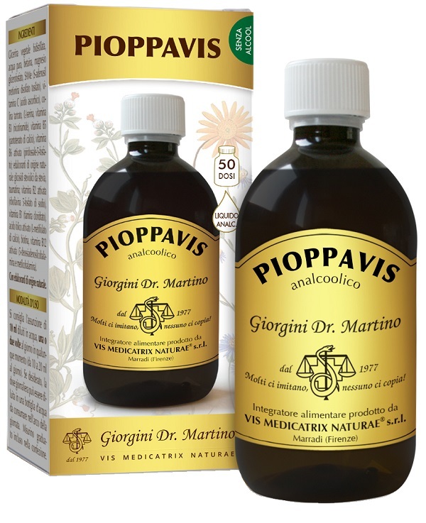 Dr. Giorgini Bianca/Oro Integratore Pioppavis Liquido Analcolico, 500Ml - Immagine 4