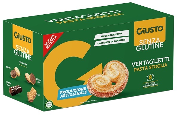 Giusto Senza Glutine Ventaglietti 6X25 G - Immagine 3