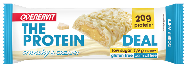 Enervit The Protein Deal Bar Double White 55 G - Immagine 4