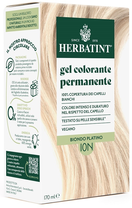 Herbatint Bianchi 10N Tinta Naturale Biondo Platino 170 Ml - Immagine 7