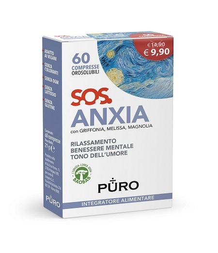 Uragme Integratore Puro Sos Anxia Orosolubile, 60 Compresse - Immagine 4