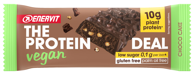Enervit Barretta Proteica Protein Deal Choco Cake Vegan - Immagine 6