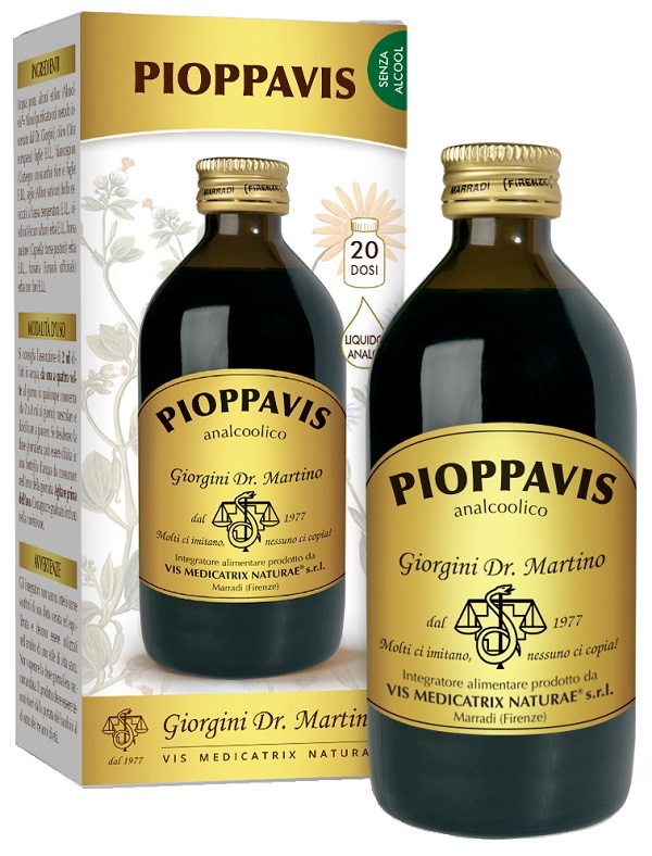Giorgini Pioppavis Liquido Analcoolico 200 Ml Ml Soluzione Orale Bambino - Immagine 4