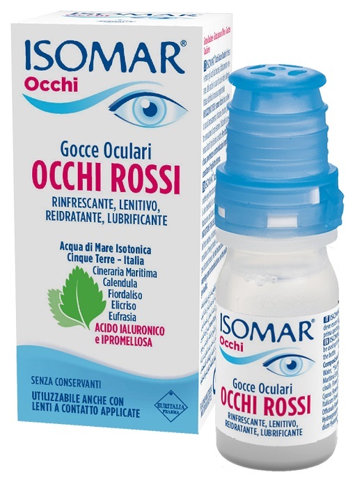 Isomar Occhi Rossi Acido Ialuronico 0,20% - Gocce Oculari 10 ml - Immagine 7