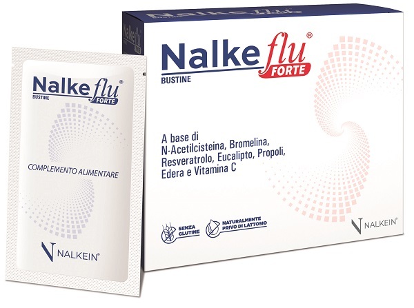 Nalkein Italia Srl Integratore Nalkeflu Forte Per Vie Respiratorie, 20 Bustine - Immagine 8