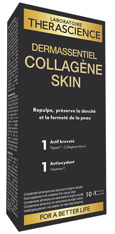 Dermassentiel Collagene Skin 10 Stick - Integratore Per La Pelle - Immagine 3