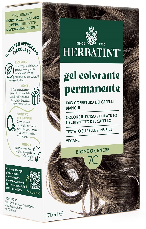 Herbatint 7c biondo cener170ml - Immagine 4