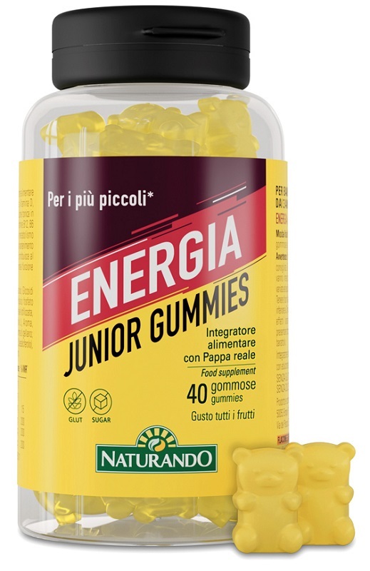 Naturando Integratore Energia Junior Gummies Con Noni E Vitamine, 40 Pezzi - Immagine 3