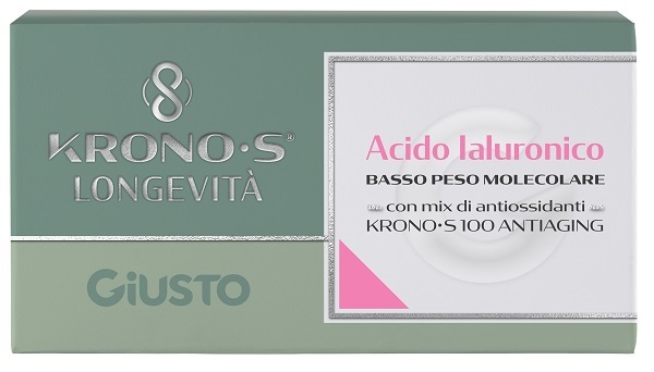 Giusto Acido Ialuronico Kronos Basso Peso Molecolare 10 Bustine - Immagine 4