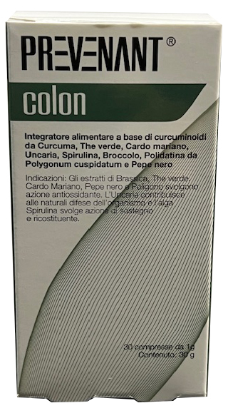 Prevenant Colon 30 Compresse - Integratore per la funzionalità intestinale - Immagine 5