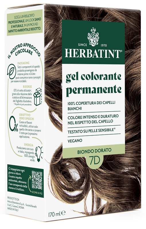 Herbatint Biondo Dorato Bio 7D - Immagine 6