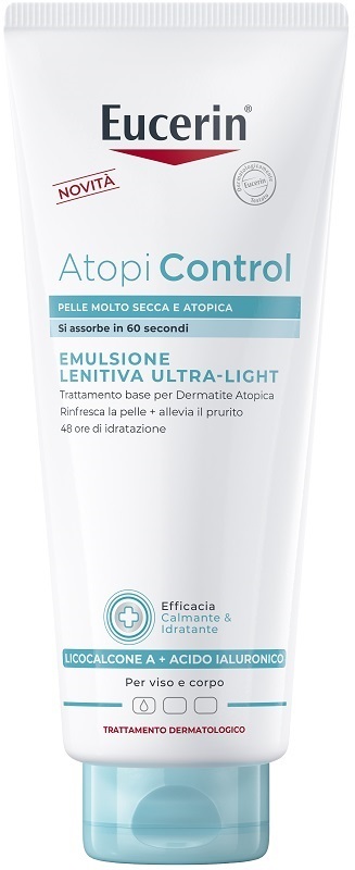 Eucerin Unisex Crema Atopicontrol Emulsione Lenitiva Ultra-Light 400Ml - Corpo - Immagine 5