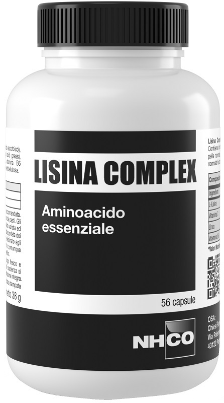 NHCO Lisina Complex 56 Capsule - Integratore di Aminoacidi - Immagine 6