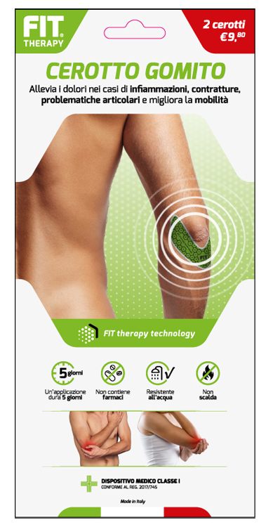 Fit therapy cerotto gomito 2 pezzi - Immagine 4