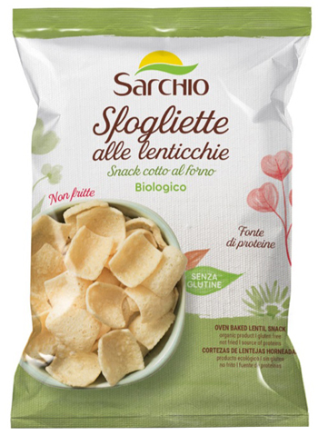 Sarchio Sfogliette Alle Lenticchie Snack Senza Glutine - 50 G - Immagine 3
