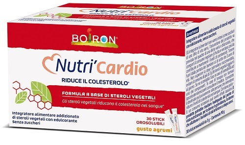 Boiron Rosso Nutri'cardio Integratore Per Colesterolo Senza Monacolina Gusto Agrumi 30 Stick - Immagine 4